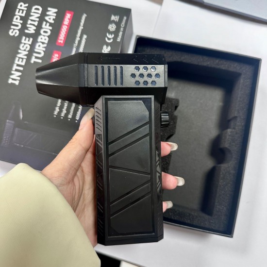 Cross-border hit X6 wind hero turbine violent fan 130,000 rpm high-speed brushless handheld duct vehicle-mounted dust removal