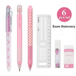 Stationery answer sheet, test automatic pencil, neutral card pen ruler wholesale of postgraduate entrance examination suits for children