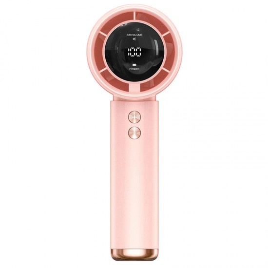 New 100-speed high-speed handheld fan USB mini portable charging turbine small fan desktop small electric fan