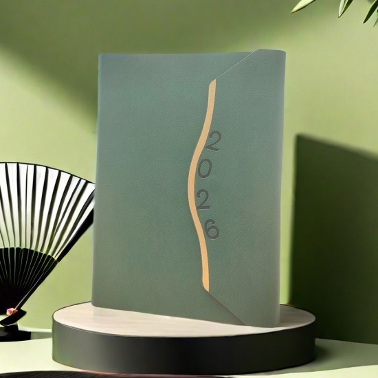 Cross-border Amazon 2026 Calendar Planner Schedule Book English and Spanish Business Calendar Notebook