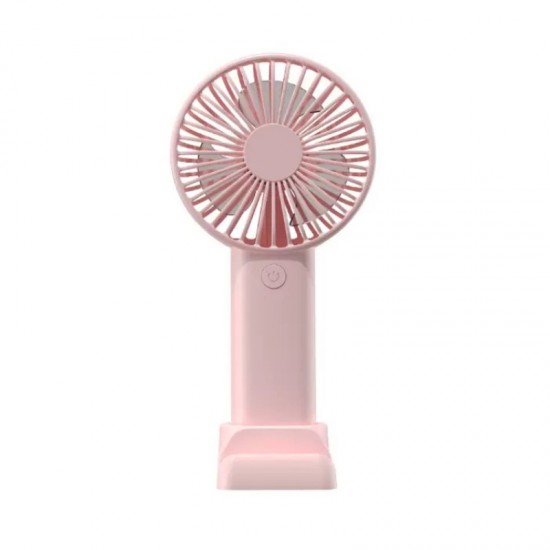 Cross-border hot handheld small fan USB charging mini desktop small fan outdoor portable gift can be customized