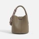 French bag female 2025 new handbag female light luxury niche high-end bucket bag shoulder crossbody bag female bag