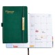 Amazon 2025-2026 planner, schedule book, 18-month imitation leather English calendar, weekly planner