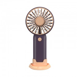 2025 boutique handheld color matching fan usb rechargeable portable pocket fan high wind silent mini fan