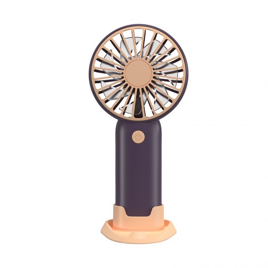 2025 boutique handheld color matching fan, USB charging, portable pocket fan, high wind power, silent mini fan