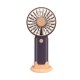 2025 boutique handheld color matching fan, USB charging, portable pocket fan, high wind power, silent mini fan