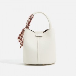 French bag female 2025 new handbag female light luxury niche high-end bucket bag shoulder crossbody bag female bag