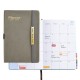Amazon 2025-2026 planner, schedule book, 18-month imitation leather English calendar, weekly planner