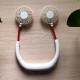 Neck hanging fan of the first generation lazy USB charging clearance mixed color wholesale