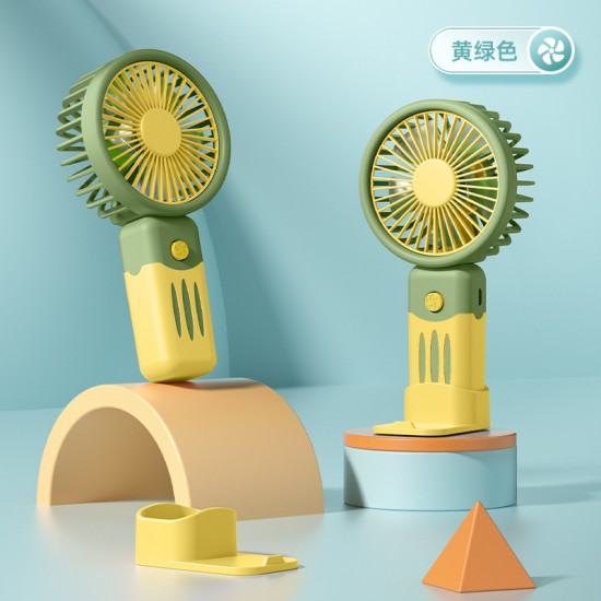 Source manufacturer new mini usb rechargeable handheld desktop small fan high wind silent pocket portable wholesale