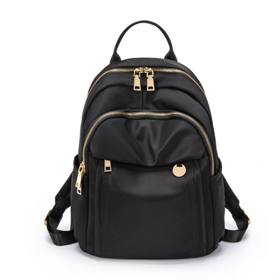 Fashionable backpack for women 2025 spring new Korean simple large capacity Oxford backpack casual travel bag trend