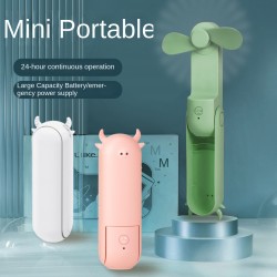 New Summer outdoor mobile power portable folding small fan