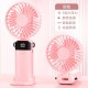 New cross-border small fan handheld foldable neck hanging desktop aromatherapy stand portable USB small fan wholesale