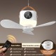Multi-functional Wireless Mini Ceiling Fan Quiet Small Fan