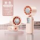 2025 new turbine handheld fan USB outdoor portable folding semiconductor refrigeration high-speed mini fan