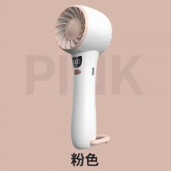 2024 upgraded USB charging handheld small fan outdoor portable small fan 3 wind speed gift printing LOGO