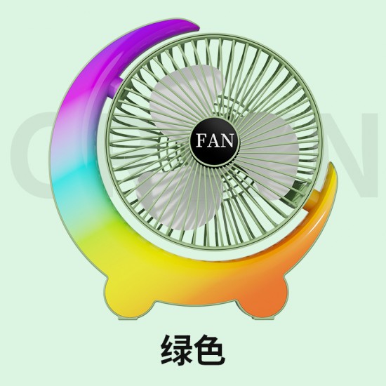Cross-border small fan office desktop air circulation fan small USB charging electric fan portable cooling fan