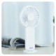 F8 handheld desktop small fan portable air conditioner mini USB charging silent student dormitory printing LOGO
