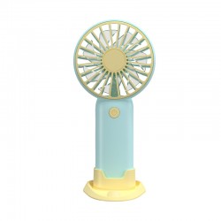 2025 boutique handheld color matching fan usb rechargeable portable pocket fan high wind silent mini fan