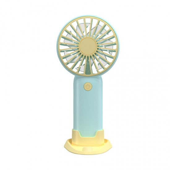 2025 boutique handheld color matching fan, USB charging, portable pocket fan, high wind power, silent mini fan