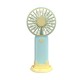2025 boutique handheld color matching fan, USB charging, portable pocket fan, high wind power, silent mini fan