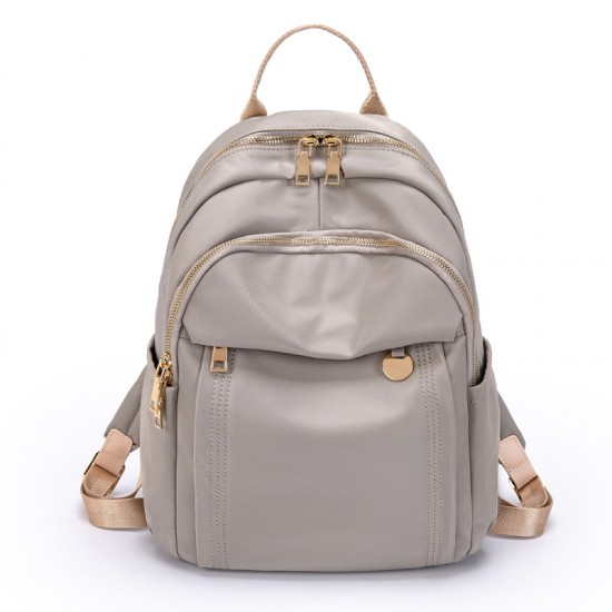 Fashionable backpack for women 2025 spring new Korean simple large capacity Oxford backpack casual travel bag trend
