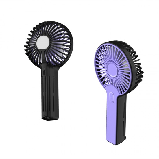 Mini handheld small fan high speed cooling folding outdoor camping portable usb charging handle outlet Fan