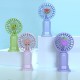Summer handheld fan mini pocket high wind force base bracket handheld small fan student cool portable hot sale