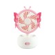 Cross-border new desktop multi-angle adjustable mini portable USB charging silent cartoon butterfly small fan