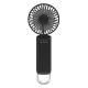 New desktop electric fan, folding, large capacity, portable, outdoor, USB charging, handheld neck hanging small fan