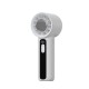 New handheld ice fan mini charging fan portable high-speed cooling fan digital display turbine small fan