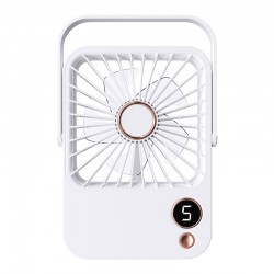 2025 desktop fan usb charging student dormitory bedroom bedside mini portable outdoor small fan