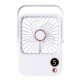 2025 desktop fan usb rechargeable student dormitory bedroom bedside mini portable outdoor small fan