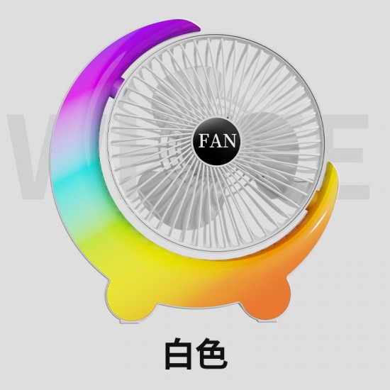 Cross-border small fan office desktop air circulation fan small USB charging electric fan portable cooling fan
