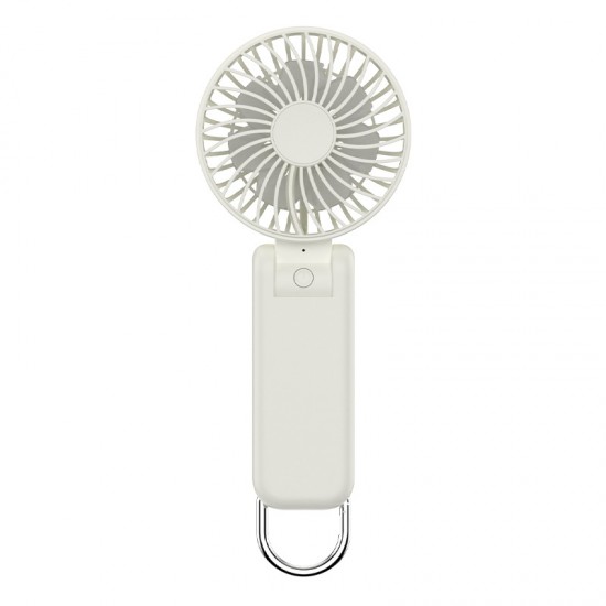 New desktop electric fan, folding, large capacity, portable, outdoor, USB charging, handheld neck hanging small fan