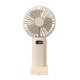 New USB mini handheld fan portable customized logo customized employee gift desktop silent five-speed wind speed