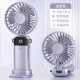 New cross-border small fan handheld foldable neck hanging desktop aromatherapy stand portable USB small fan wholesale