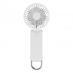 New desktop electric fan, folding, large capacity, portable, outdoor, USB charging, handheld neck hanging small fan
