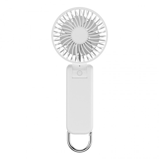 New desktop electric fan, folding, large capacity, portable, outdoor, USB charging, handheld neck hanging small fan