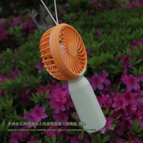 AA Battery Fan, Dual-purpose for Small Handheld and Desktop #5