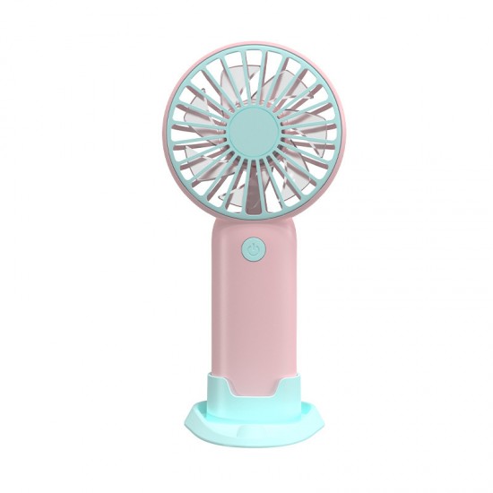 2025 boutique handheld color matching fan, USB charging, portable pocket fan, high wind power, silent mini fan