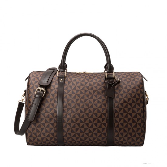 Internet celebrity travel bag female short-distance handbag large capacity business trip luggage bag shoulder crossbody printed Boston pillow bag