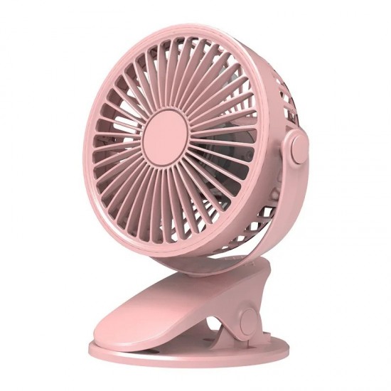 New desktop small fan mini usb charging student dormitory desktop baby stroller high wind silent clip fan