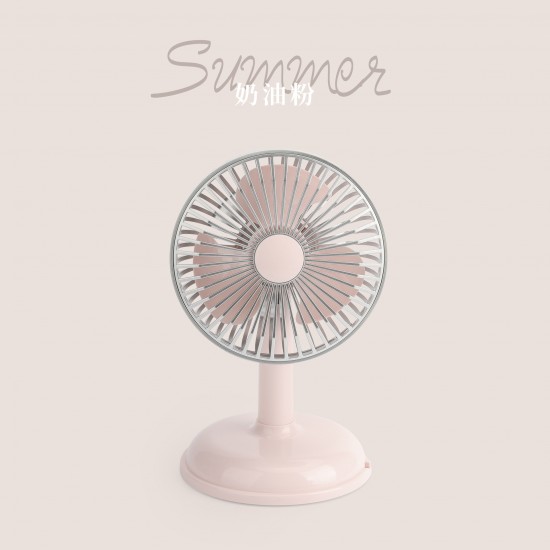 Retro mini small fan home desktop fan dormitory handheld portable usb charging outdoor small electric fan