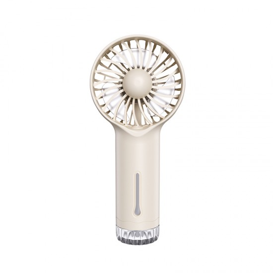 2025 cross-border new spray fan portable USB mini handheld hydration fan silent long battery life