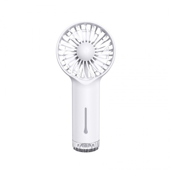 2025 cross-border new spray fan portable USB mini handheld hydration fan silent long battery life