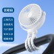 Cross-border outdoor baby stroller octopus fan usb desktop folding fan handheld octopus mini fan