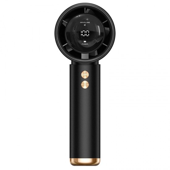 New 100-speed high-speed handheld fan USB mini portable charging turbine small fan desktop small electric fan