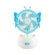 Cross-border new desktop multi-angle adjustable mini portable USB charging silent cartoon butterfly small fan