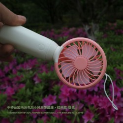 AA Battery Fan, Dual-purpose for Small Handheld and Desktop #5